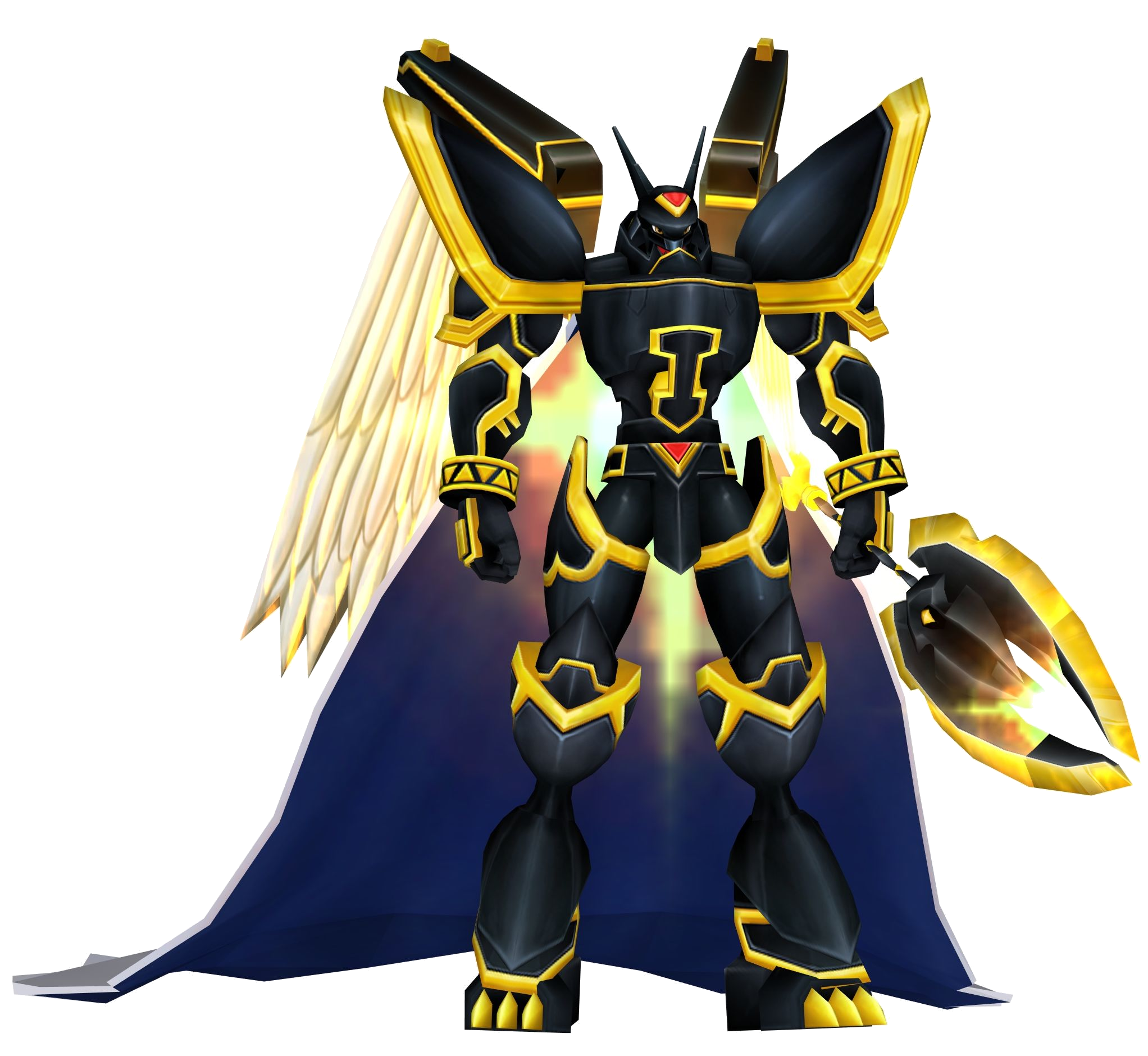 Alphamon Ouryuken X — Stats, Digivolution & Skills